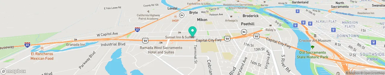 borne de recharge sur la carte