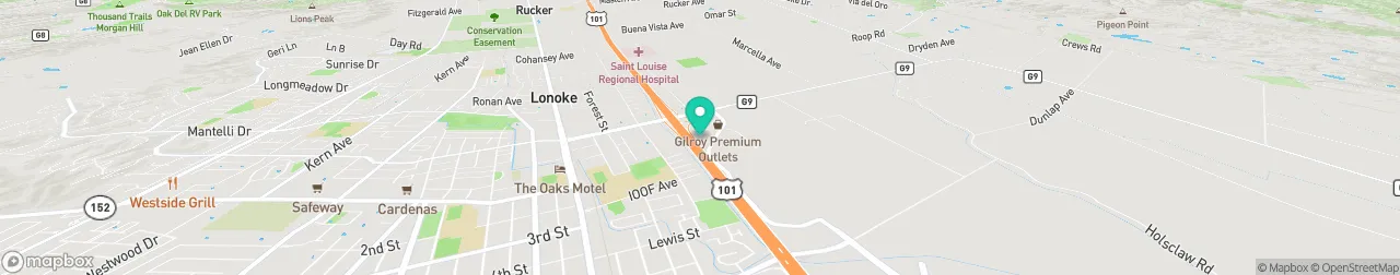 borne de recharge sur la carte