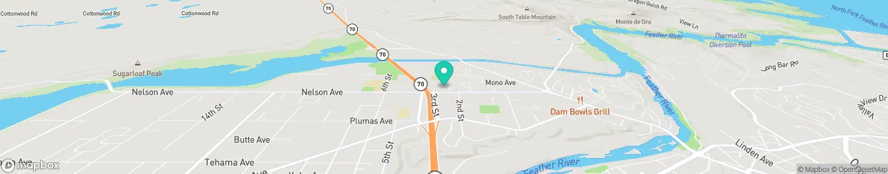 borne de recharge sur la carte