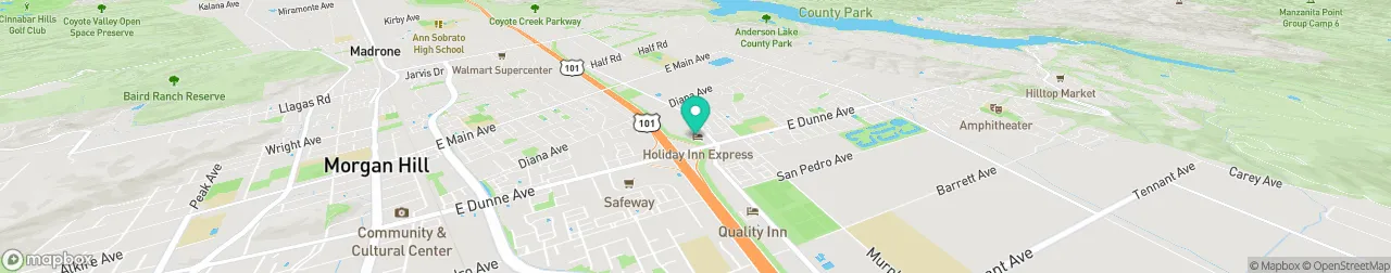 borne de recharge sur la carte