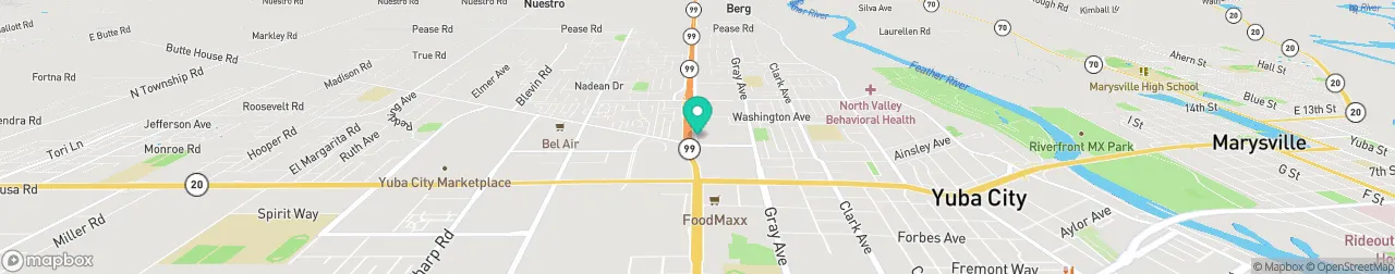 borne de recharge sur la carte