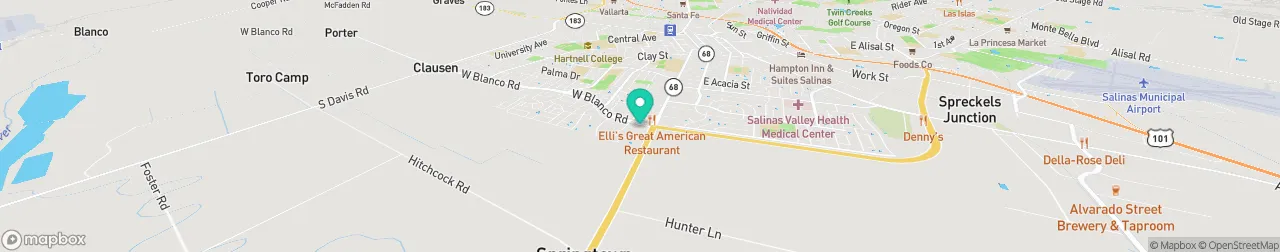 borne de recharge sur la carte