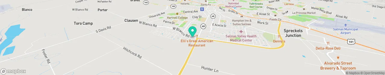 borne de recharge sur la carte