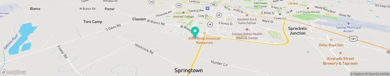 ev charging station on the map