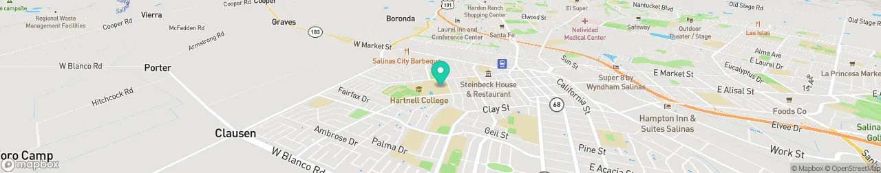 borne de recharge sur la carte