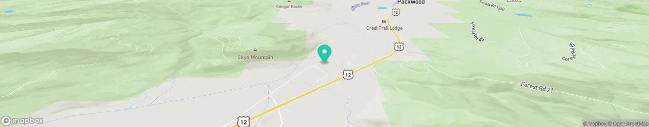 borne de recharge sur la carte