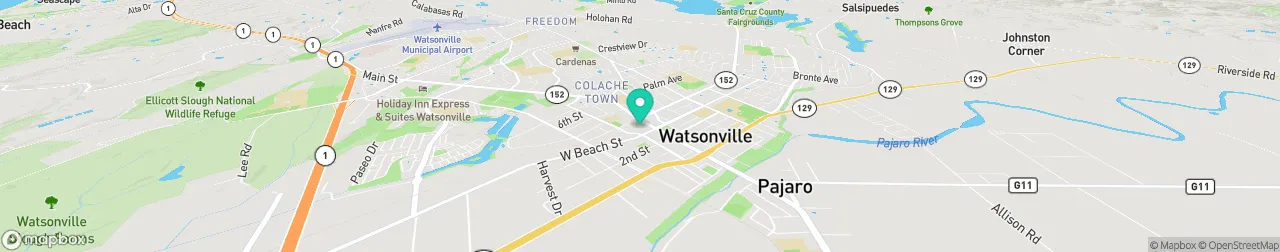 borne de recharge sur la carte