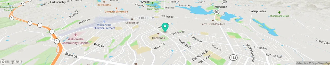 borne de recharge sur la carte