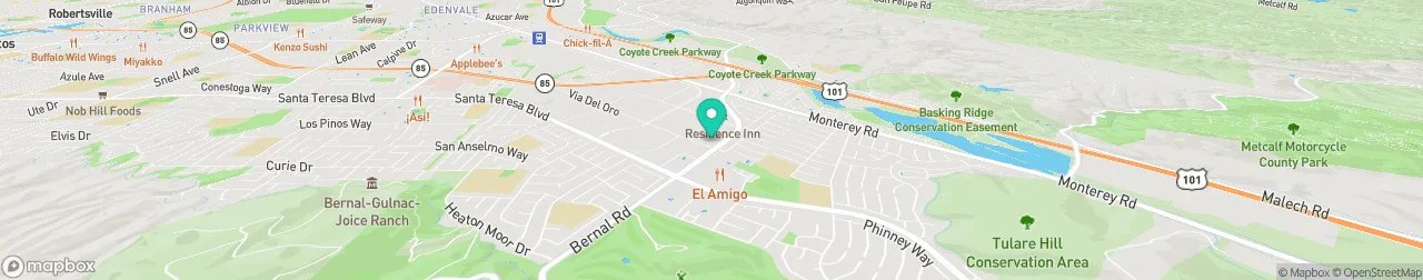 borne de recharge sur la carte