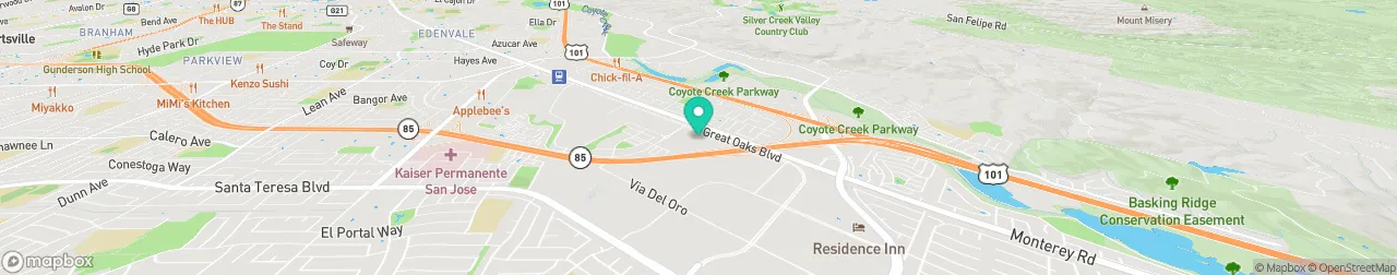 borne de recharge sur la carte