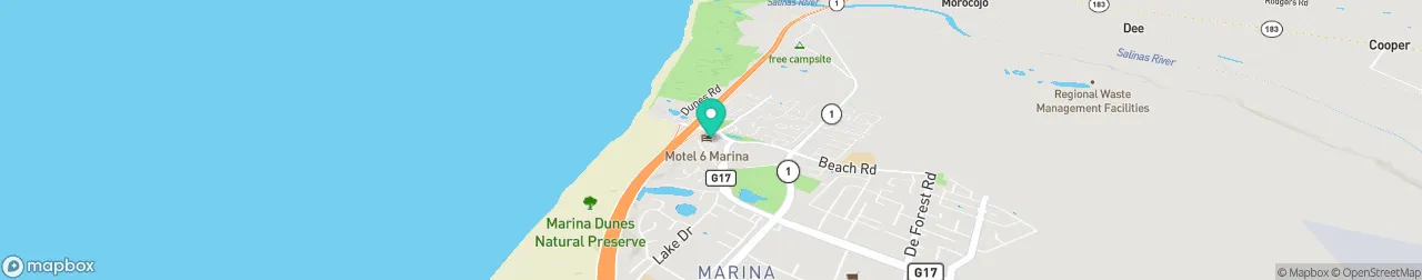 borne de recharge sur la carte