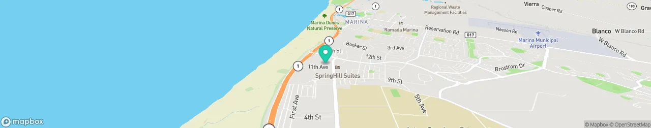 borne de recharge sur la carte