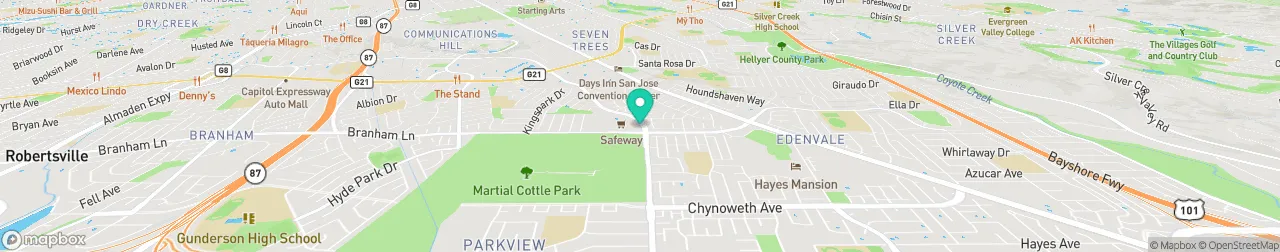 ev charging station on the map