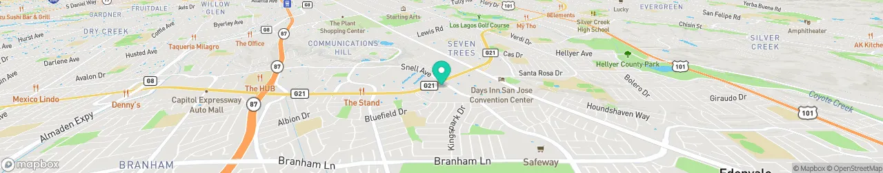 ev charging station on the map