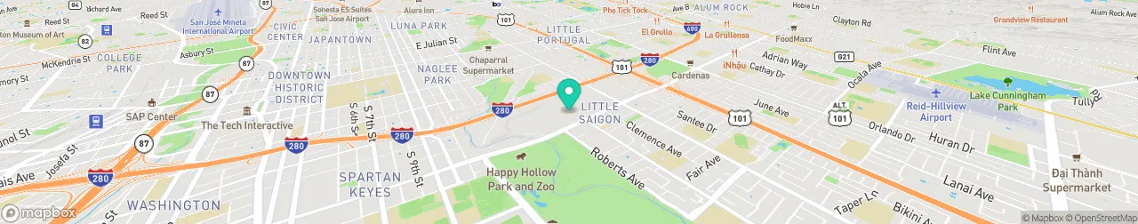 borne de recharge sur la carte