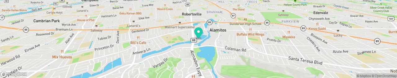 borne de recharge sur la carte