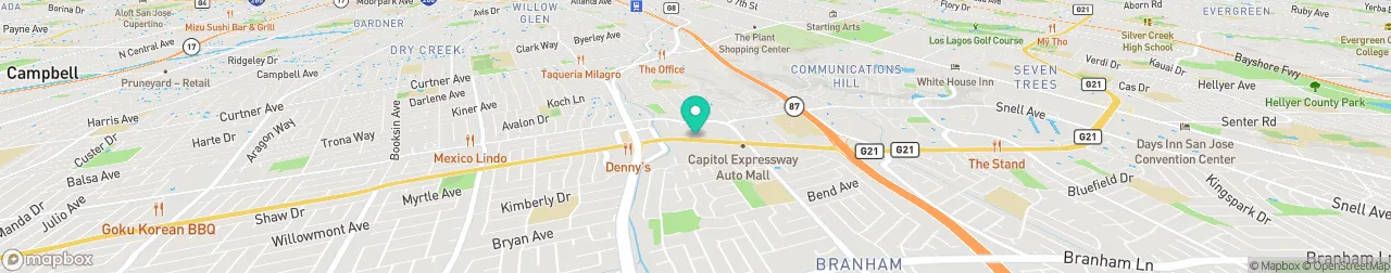 ev charging station on the map