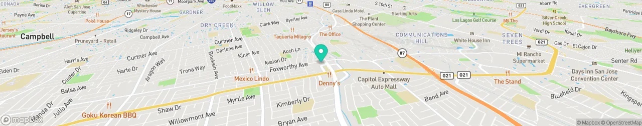 borne de recharge sur la carte