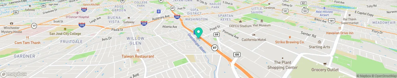 ev charging station on the map