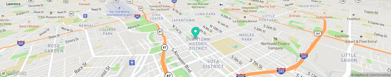 borne de recharge sur la carte