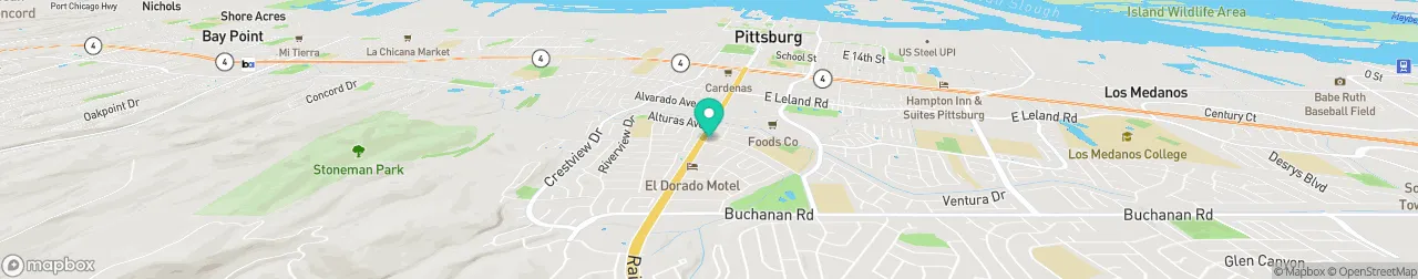 borne de recharge sur la carte