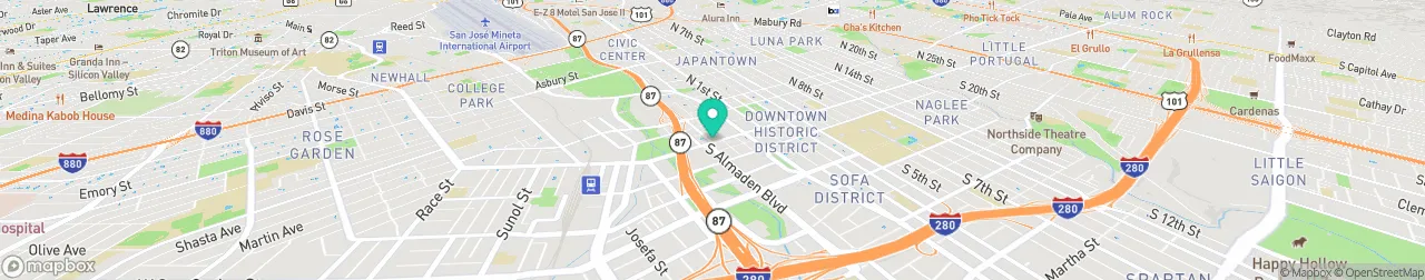 borne de recharge sur la carte