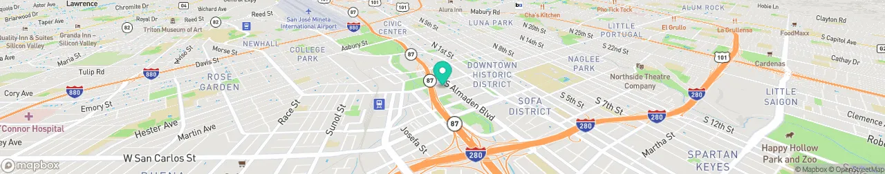 borne de recharge sur la carte