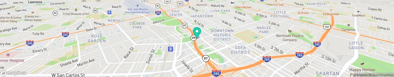 borne de recharge sur la carte