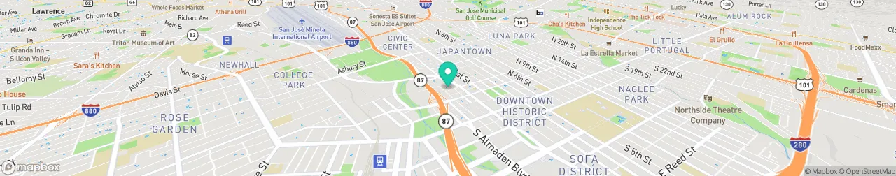 ev charging station on the map