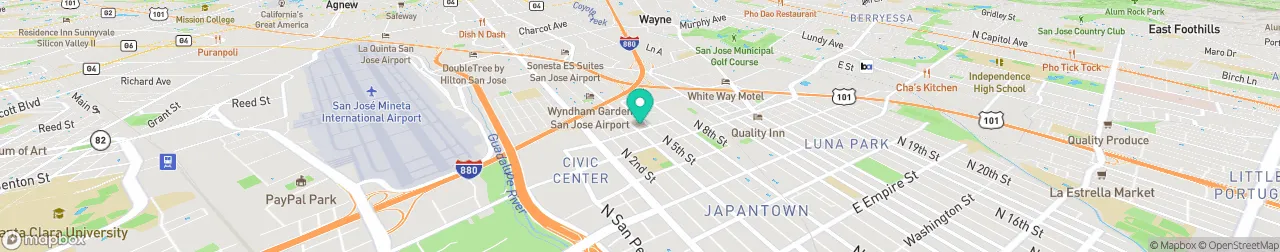 borne de recharge sur la carte