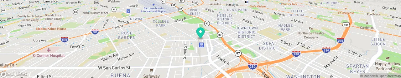 ev charging station on the map