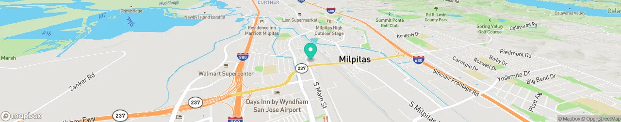 borne de recharge sur la carte