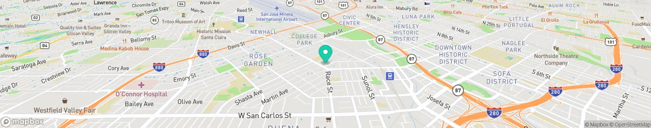 ev charging station on the map