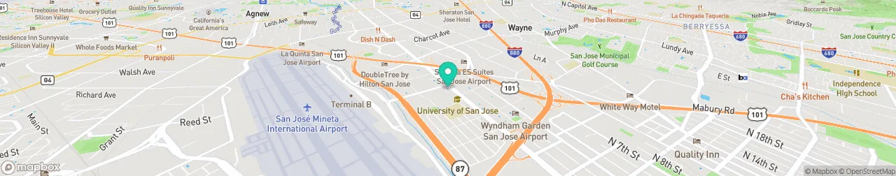 borne de recharge sur la carte