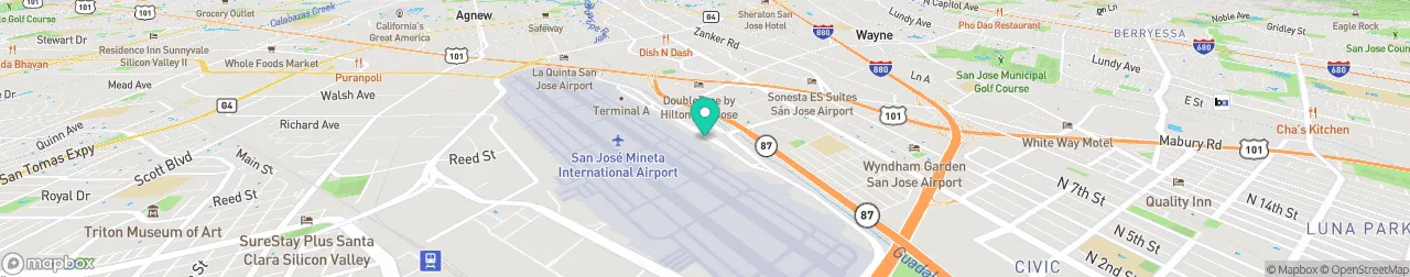 borne de recharge sur la carte