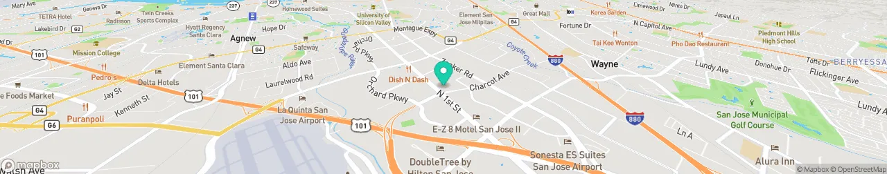 borne de recharge sur la carte