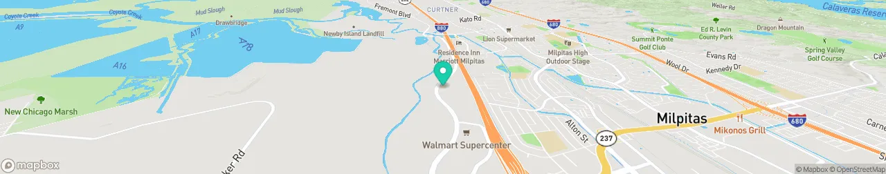 borne de recharge sur la carte