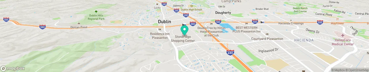 borne de recharge sur la carte