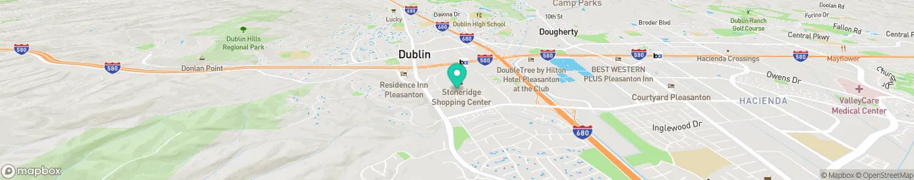 borne de recharge sur la carte