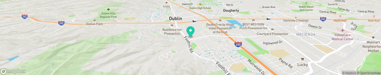 borne de recharge sur la carte