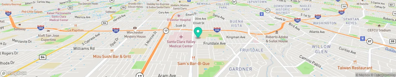 borne de recharge sur la carte