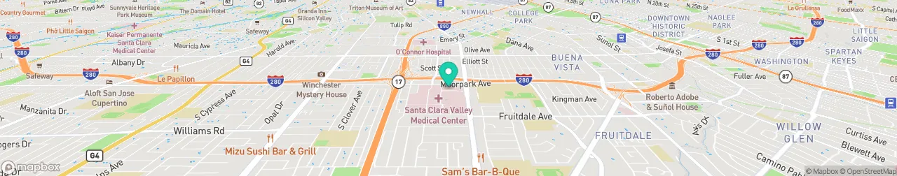 ev charging station on the map