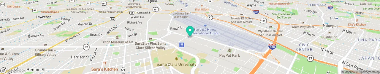 borne de recharge sur la carte