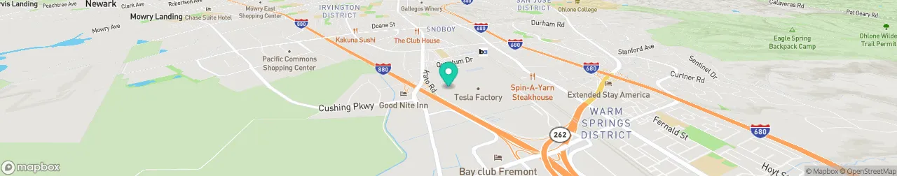 borne de recharge sur la carte