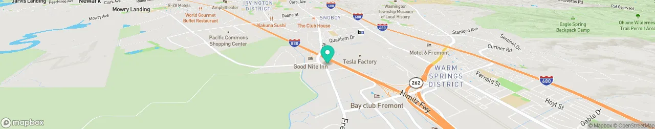 ev charging station on the map