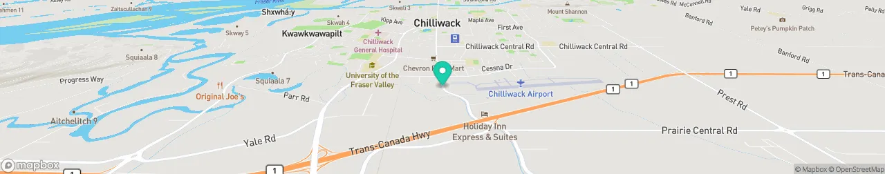 ev charging station on the map