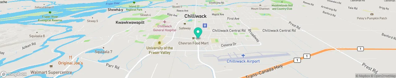 ev charging station on the map