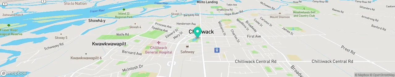 ev charging station on the map