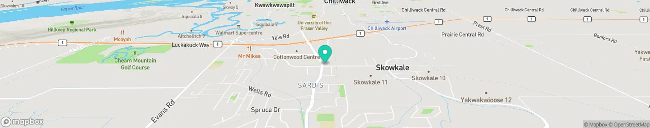 borne de recharge sur la carte