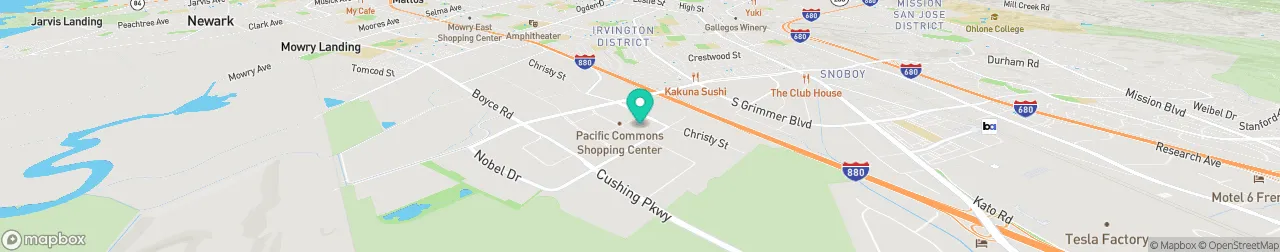 ev charging station on the map